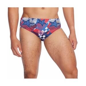 Speedo Men's Printed One Brief Swimsuit NWT Size 30